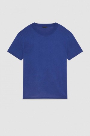 Patrizia Pepe Boxy T-shirt Bleu Clair | PGSWK2041
