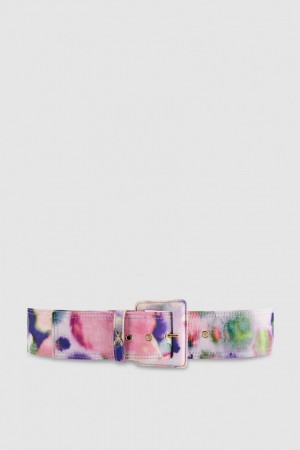 Patrizia Pepe Chiffon High-waist Belt Multicolore | BEOLI8540