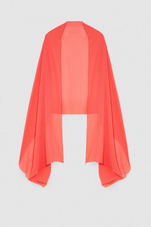 Patrizia Pepe Crepe Stole Rose | XAJZE8475
