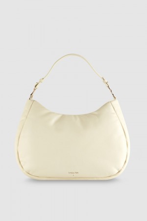 Patrizia Pepe Dream Bag Shoulder Bag Beige | ZLQAW8596