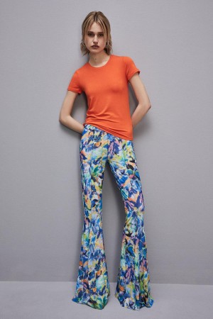 Patrizia Pepe Essential T-shirt Orange | QKFZD5863