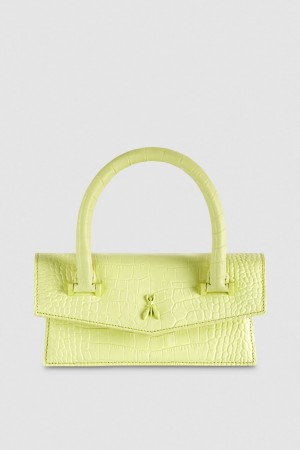Patrizia Pepe Fly Bamby Croco Vert | BVMKO9048