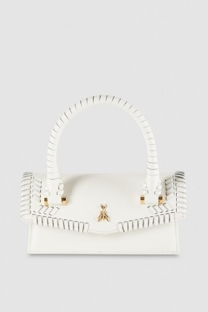 Patrizia Pepe Fly Bamby Handcraft Blanche | JQASC5943
