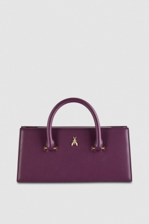Patrizia Pepe Fly Bamby Leather Violette | KVUCZ5470