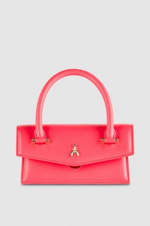 Patrizia Pepe Fly Bamby Shoulder Bag With Handles Rose | BCXUT2703