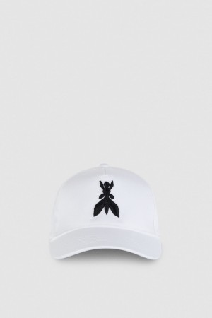 Patrizia Pepe Fly Baseball Cap Blanche | ERMTZ9768
