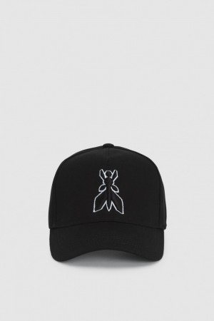 Patrizia Pepe Fly Baseball Cap Noir | FHPIX8647