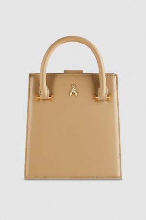 Patrizia Pepe Handbag With Shoulder Strap Beige | GDEFL3956