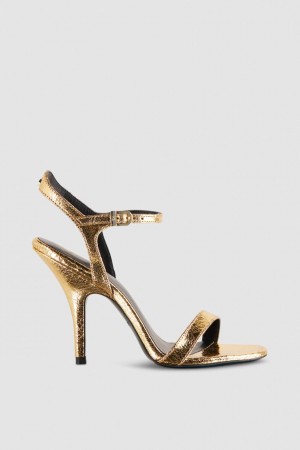 Patrizia Pepe Heeled Leather Sandals Y459 | ZBVXP1824