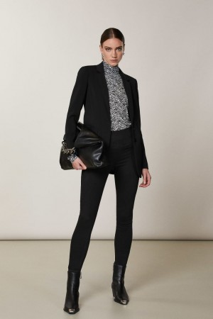 Patrizia Pepe Jeggings Noir | ECARU6312