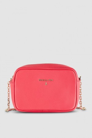 Patrizia Pepe Leather Bag With Shoulder Strap Rose | DFBTJ0423