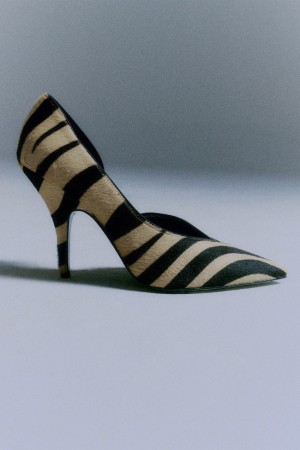 Patrizia Pepe Leather Pumps Animalier | URVFP1476