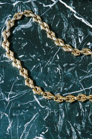 Patrizia Pepe New Chain Brass Belt Doré | LUBZR3692