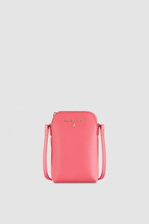 Patrizia Pepe Phone Holder With Shoulder Strap Rose | BWPYN4513