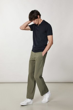 Patrizia Pepe Short-sleeved Polo Shirt Bleu | CRJAM5317