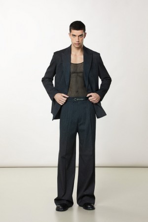Patrizia Pepe Soft Pants With Zipper Grise | JXAKQ6935