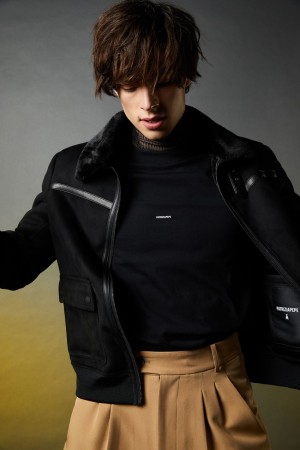 Patrizia Pepe Synthetic Fabric Jacket Noir | AHJYN0974