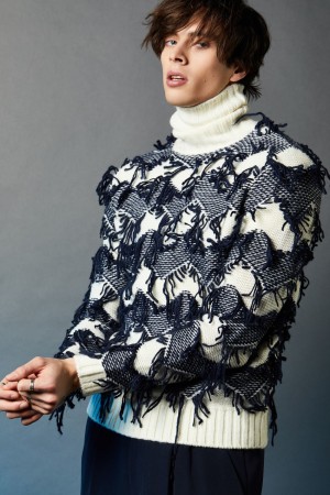 Patrizia Pepe Wool Blend Turtleneck Sweater Blanche | NRZHF4789